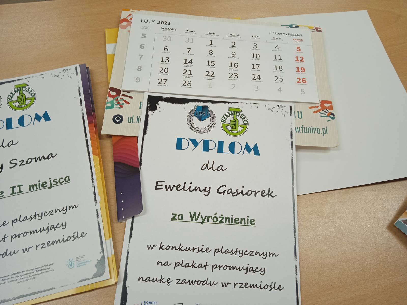 Konkurs plastyczny - Izba Rzemieślnicza w Opolu